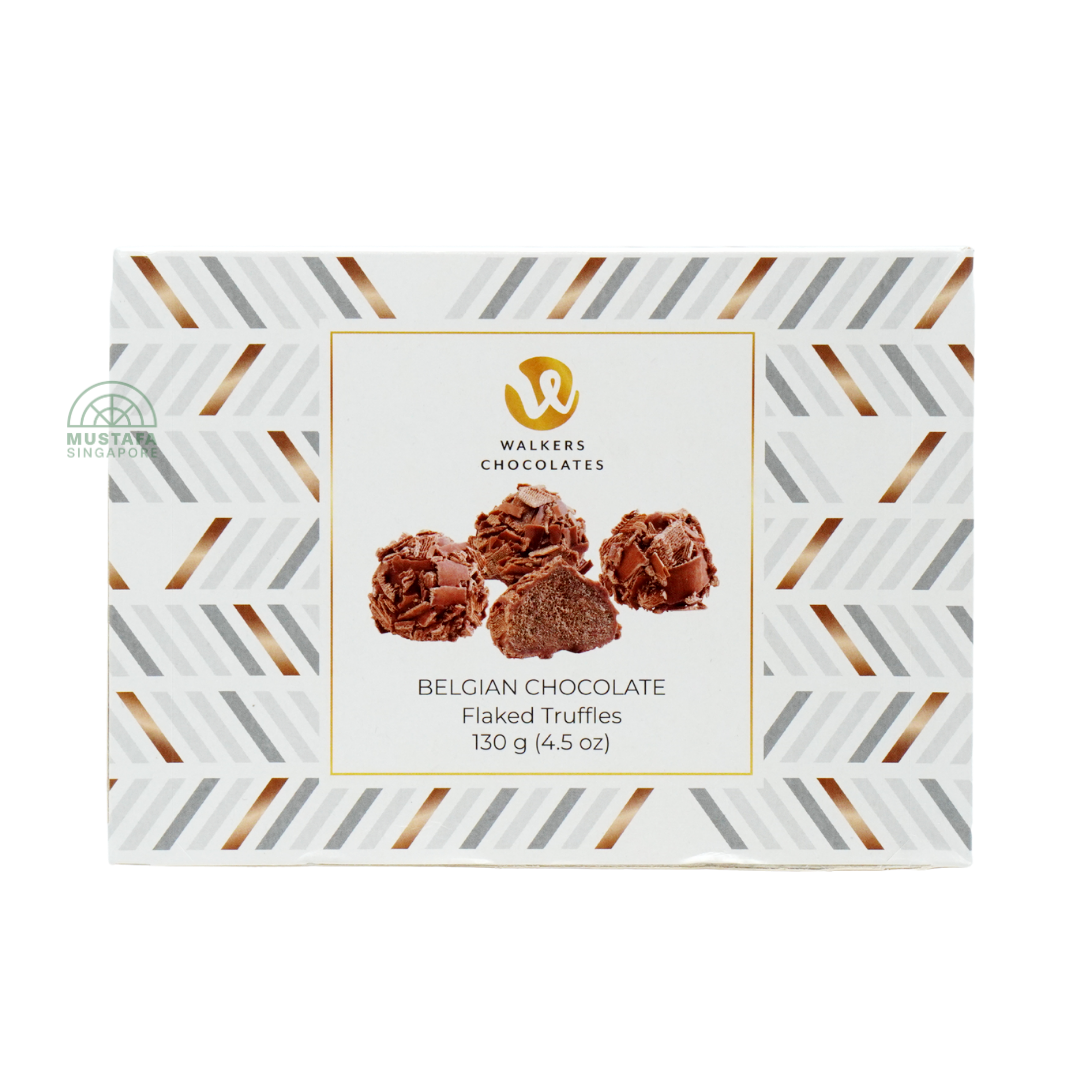 Walkers Chocolate Belgian Chocolate Flaked Truffles 130g