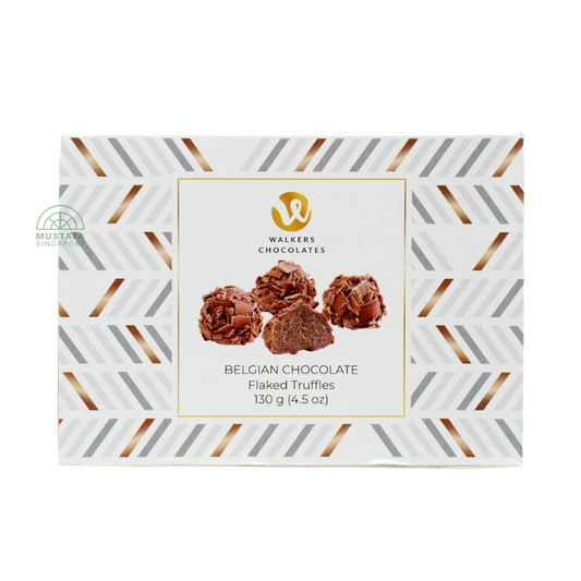 Walkers Chocolate Belgian Chocolate Flaked Truffles 130g