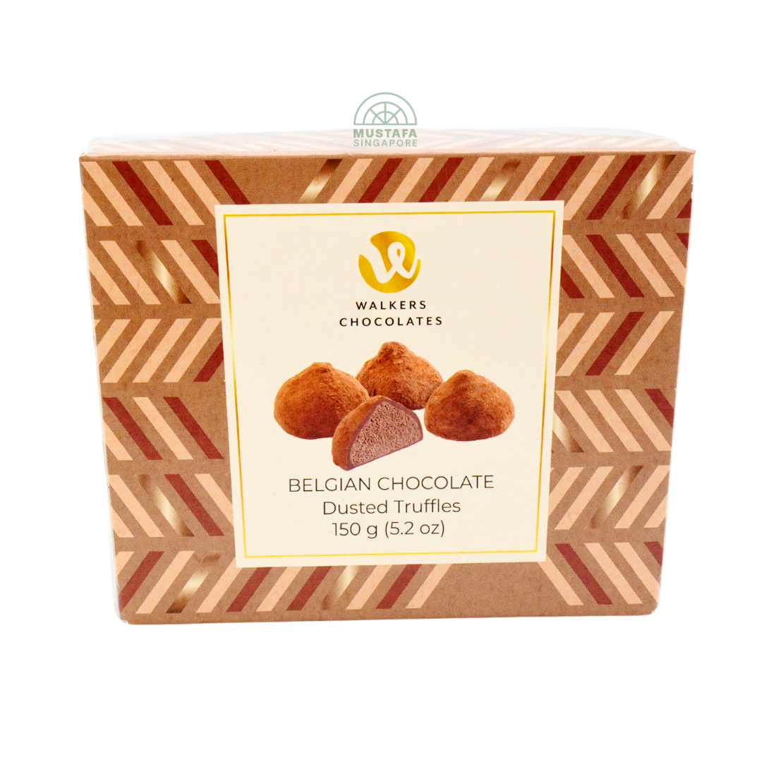 Walkers Chocolate Belgian Chocolate Dusted Truffles 150g