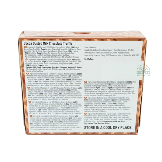 Walkers Chocolate Belgian Chocolate Dusted Truffles 150g