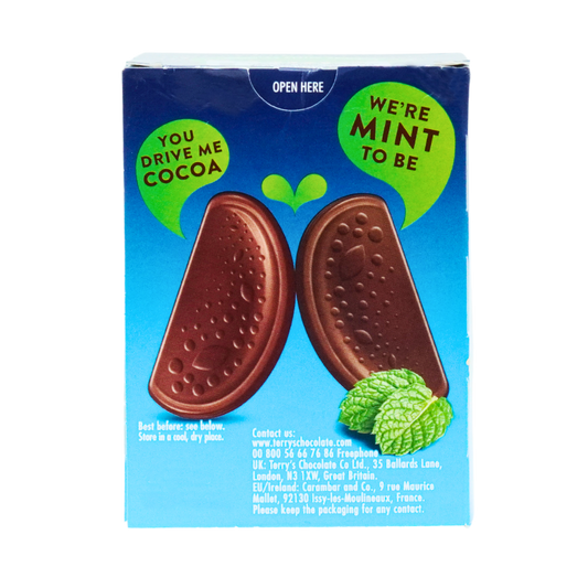 Terry's Chocolate Mint Flavour Milk Chocolate 145g