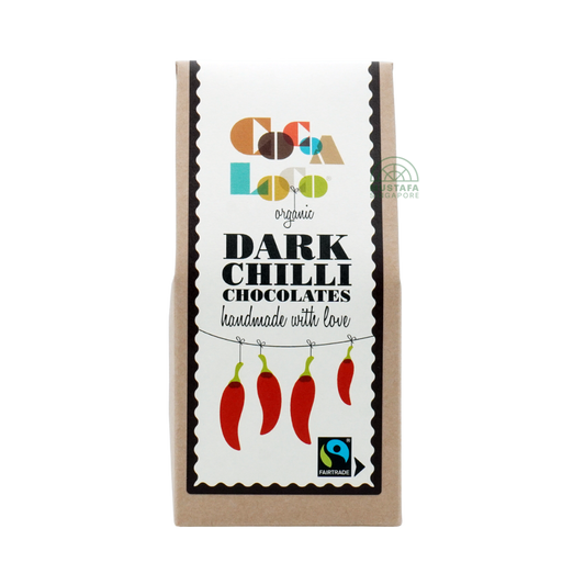 Cocoa Loco Organic Dark Chilli Chocolates 100g