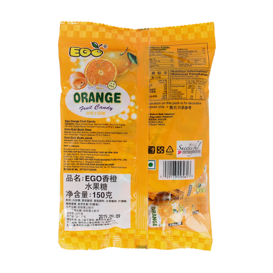 Ego Fruit Candy Orange 150g