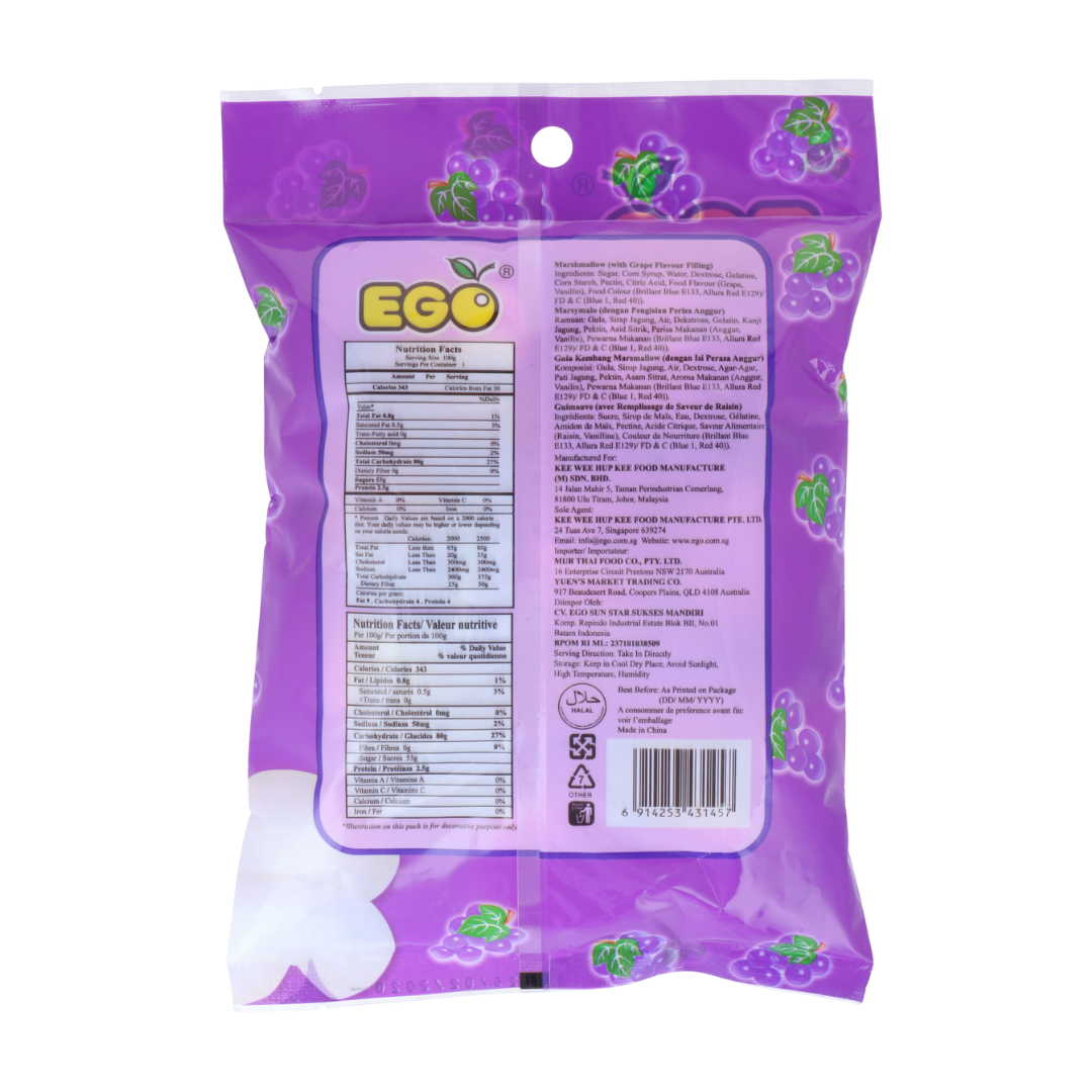 Ego Marshmallow Grape 100g