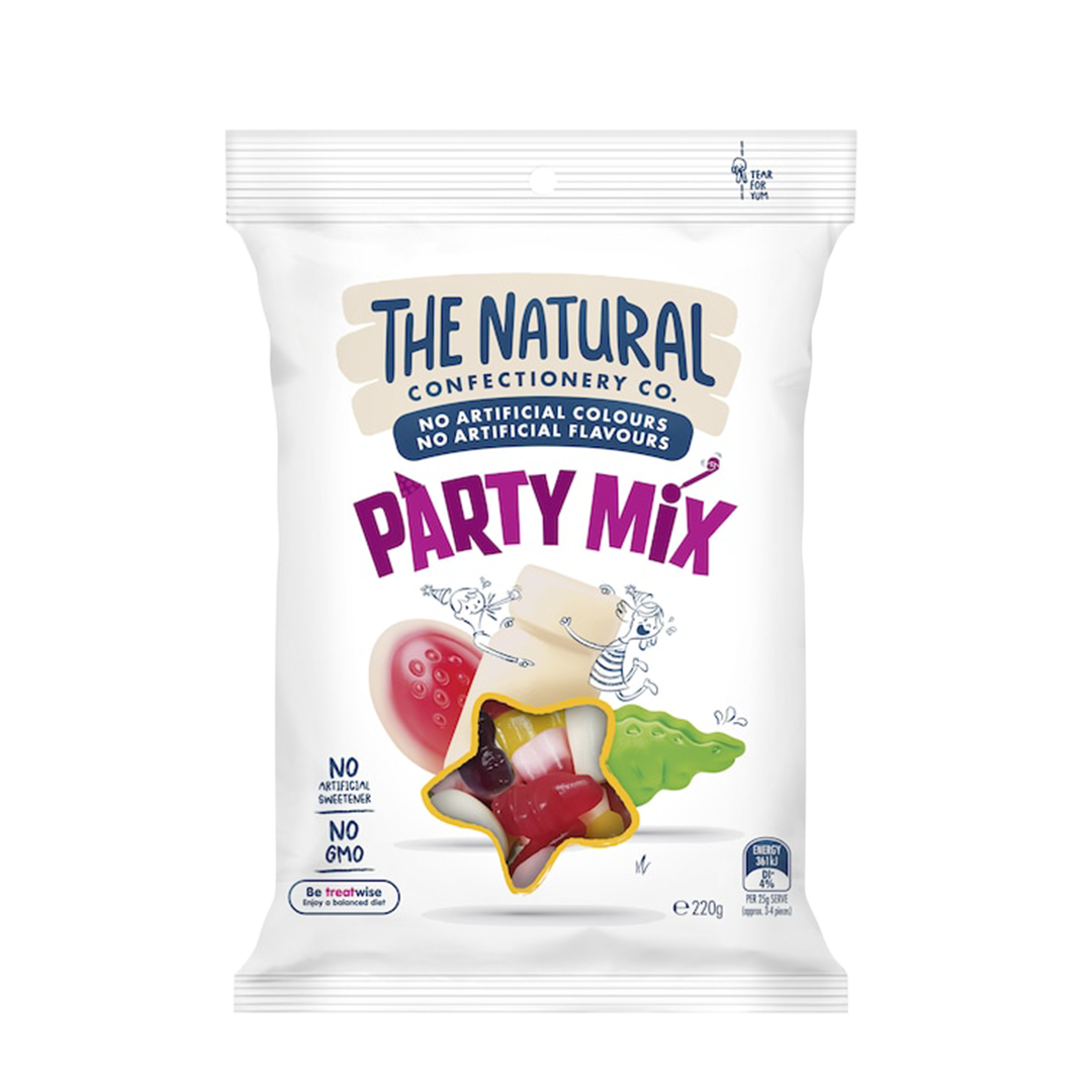 The Natural Confectionery Co. Party Mix Gummies 220g