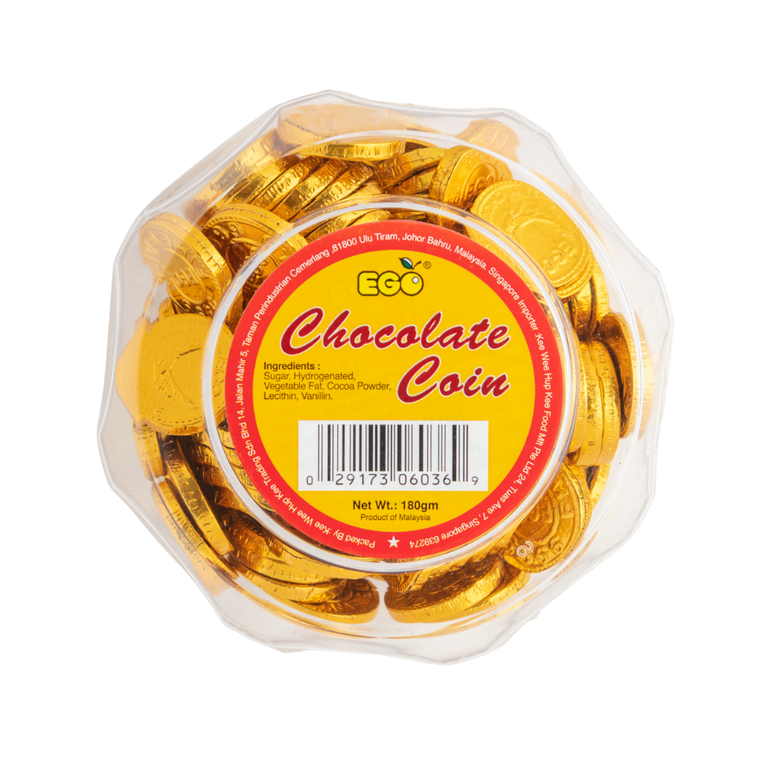 Ego Chocolate Coin 180g