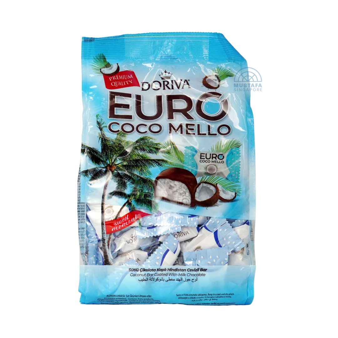 Doriva Euro Coco Mello Coconut Choco Coated 500g