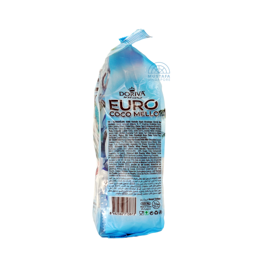 Doriva Euro Coco Mello Coconut Choco Coated 500g