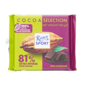 Ritter Sport 81% Extra Intense From Ghana Dark Chocolate 100g