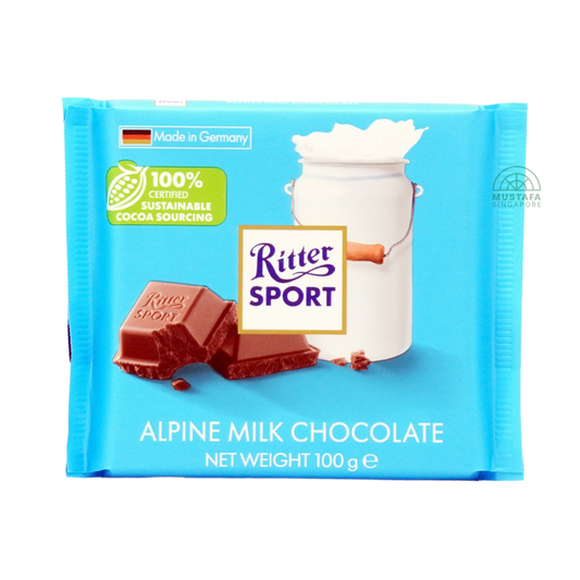 Ritter Sport Alpine Milk Chocolate 100g