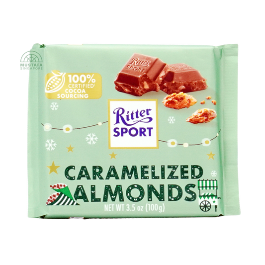 Ritter Sport Caramelized Almonds 100g