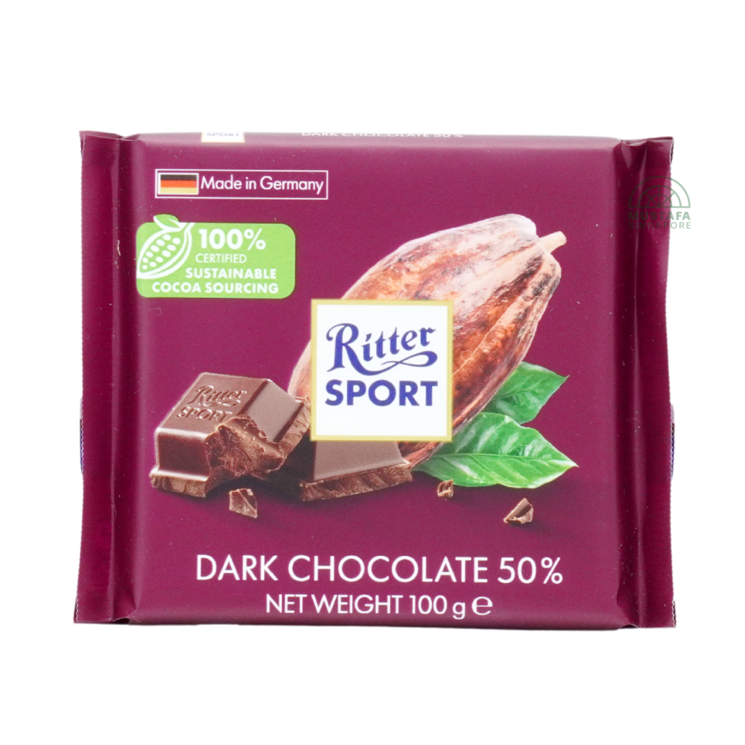 Ritter Sport Dark Chocolate 50% 100g
