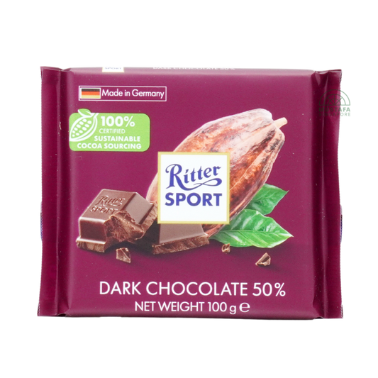 Ritter Sport Dark Chocolate 50% 100g