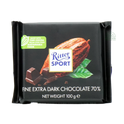 Ritter Sport Fine Extra Dark Chocolate 70% 100g