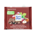 Ritter Sport Milk Chocolate with Raisins & Hazelnuts 100g