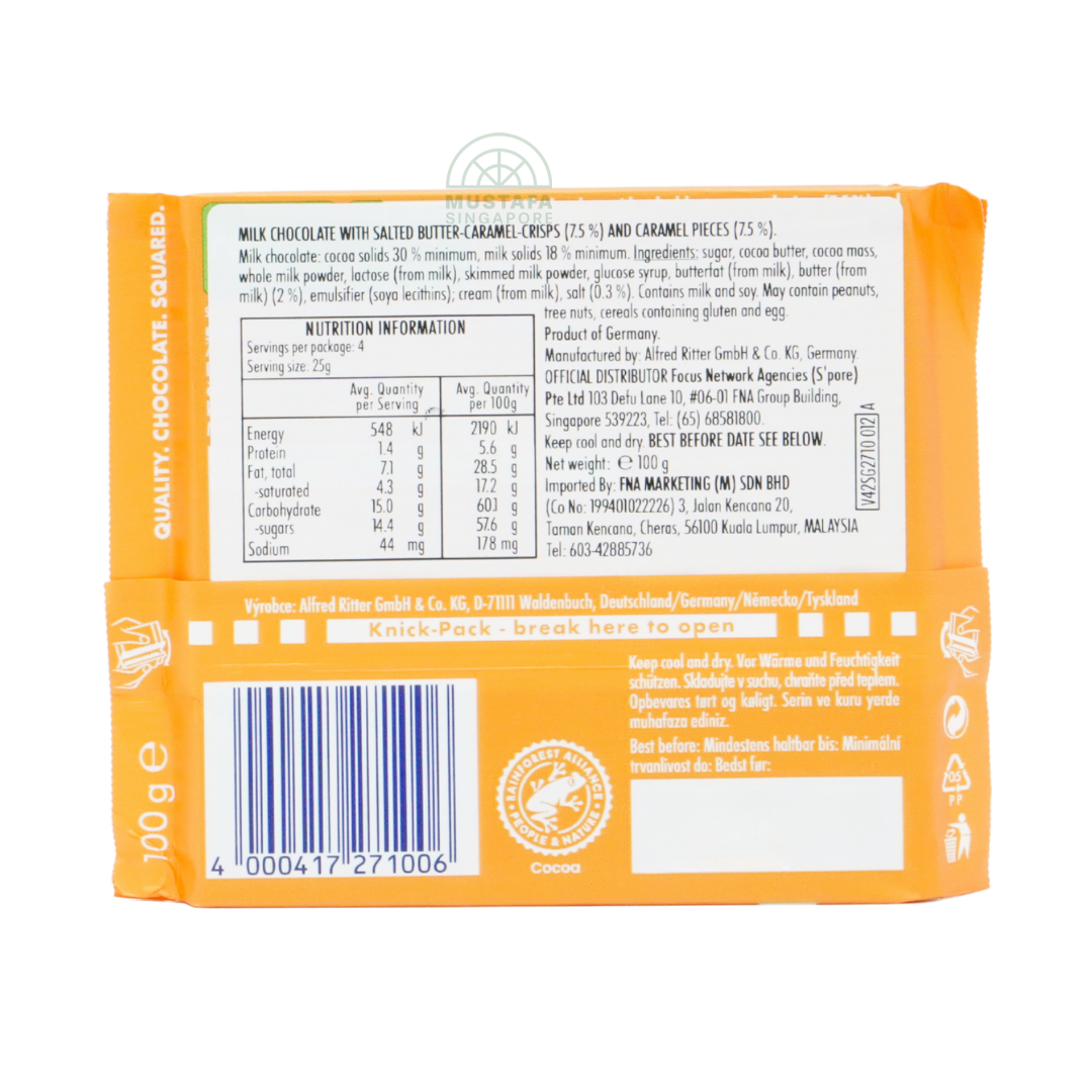 Ritter Sport Salted Caramel 100g