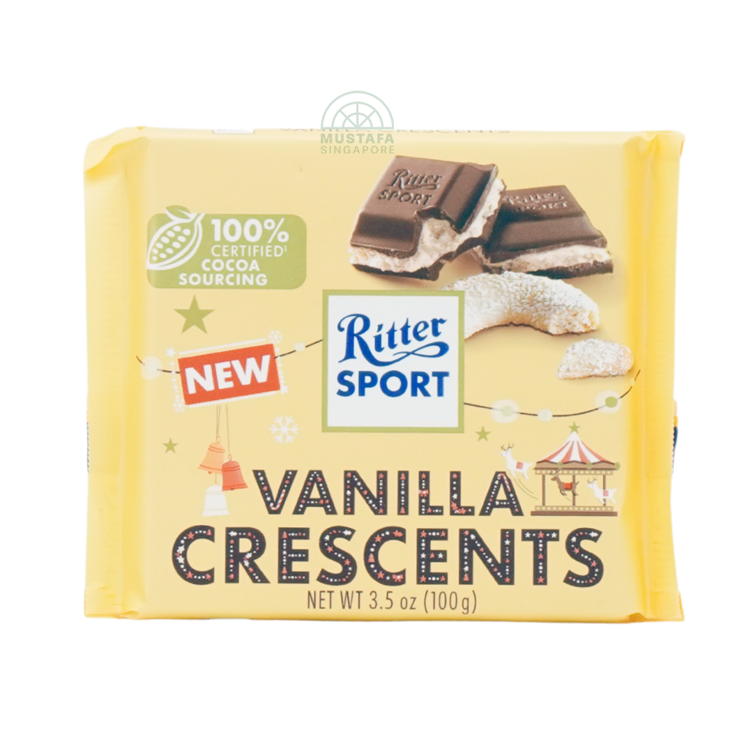 Ritter Sport Vanilla Crescents 100g