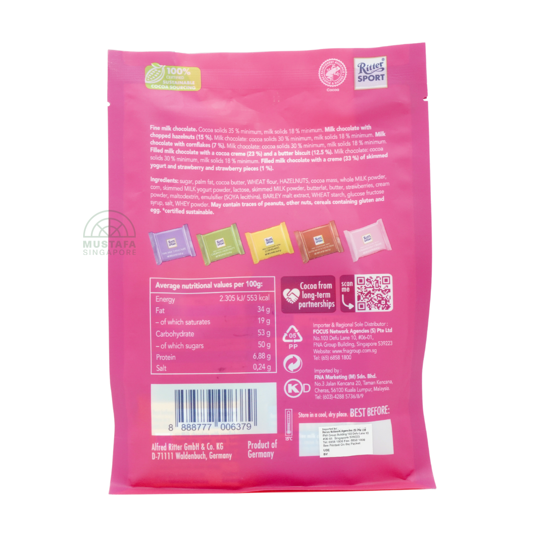 Ritter Sport Mini Pouch 400g 24s