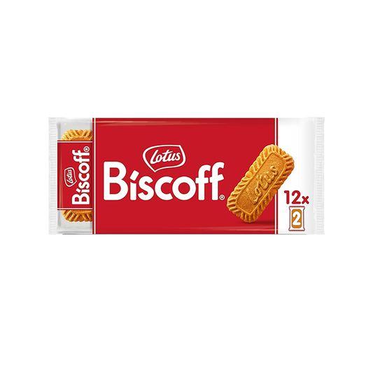Lotus Biscoff Original Caramalised Biscuits 12 packs 186g
