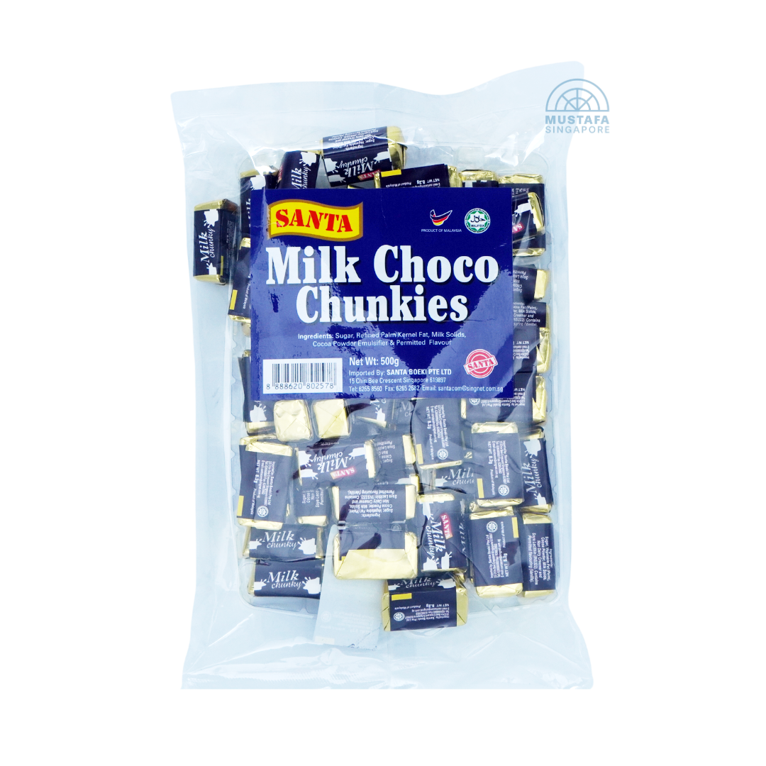 Santa Milk Choco Chunkies 500g