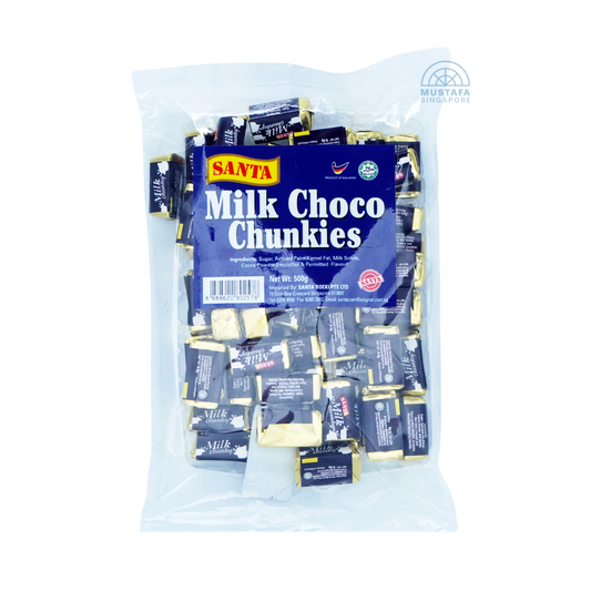 Santa Milk Choco Chunkies 500g