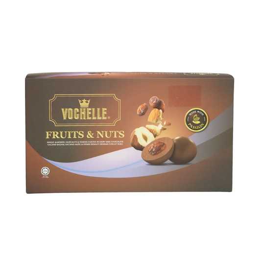 Vochelle Fruits Nuts Milk Chocolate Box 150g