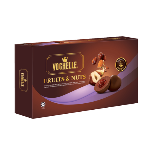 Vochelle Fruits Nuts Milk Chocolate Box 150g
