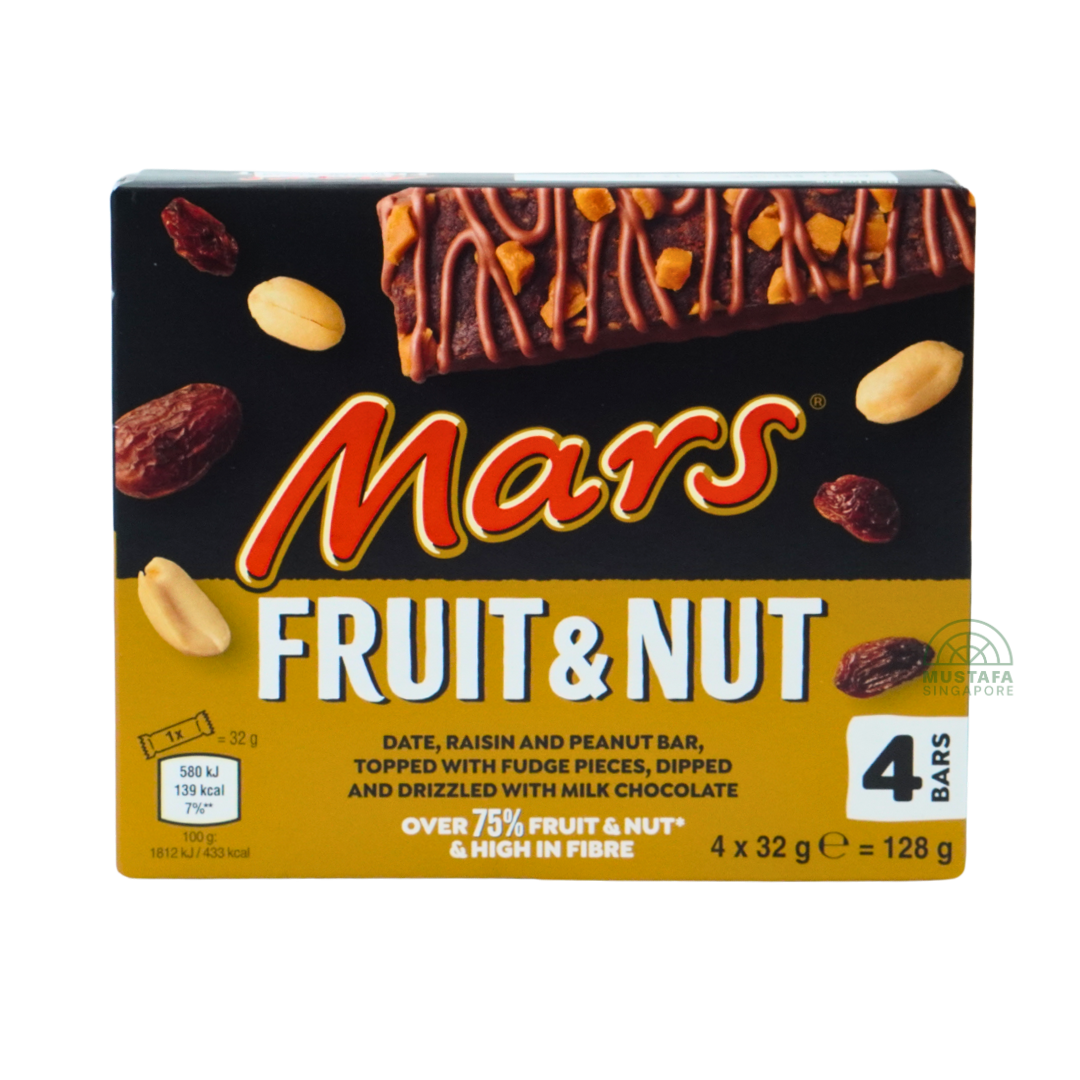 Mars Fruit & Nut Bar 32g x 4s