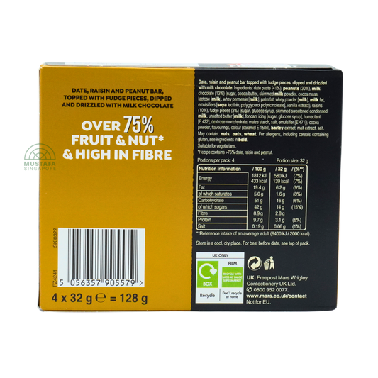 Mars Fruit & Nut Bar 32g x 4s