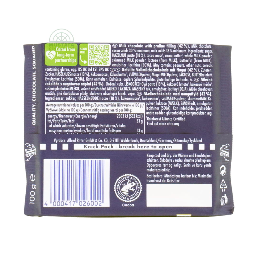 Ritter Sport Praline 100g