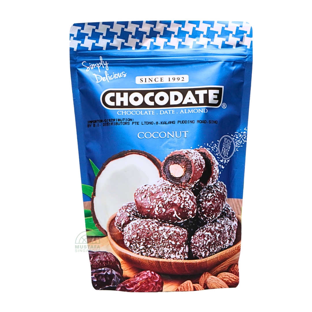 Chocodate Assorted Chocolate Date Almond (Coconut) 250g