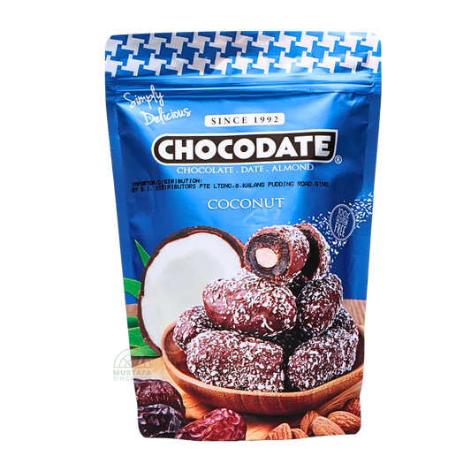 Chocodate Assorted Chocolate Date Almond (Coconut) 250g