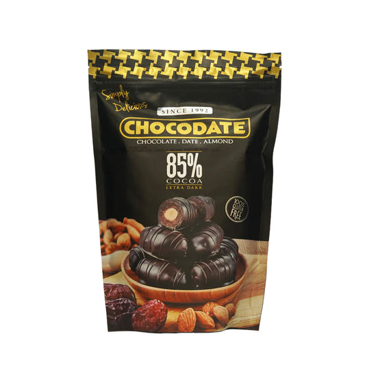 Chocodate Assorted Chocolate Date Almond (Extra Dark) 250g