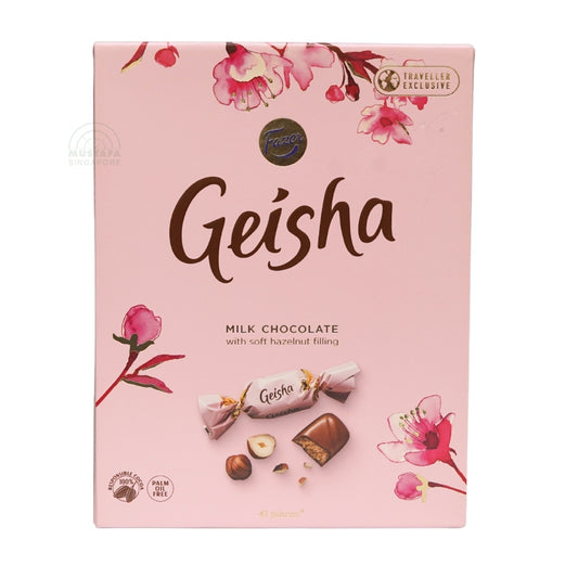 Geisha Milk Chocolate with Hazelnut Filling 295g