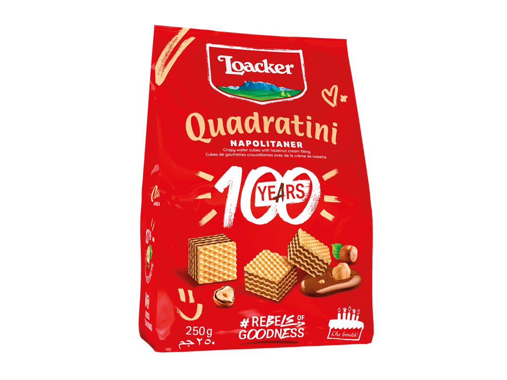 Loacker Quadratini Napolitaner 250g