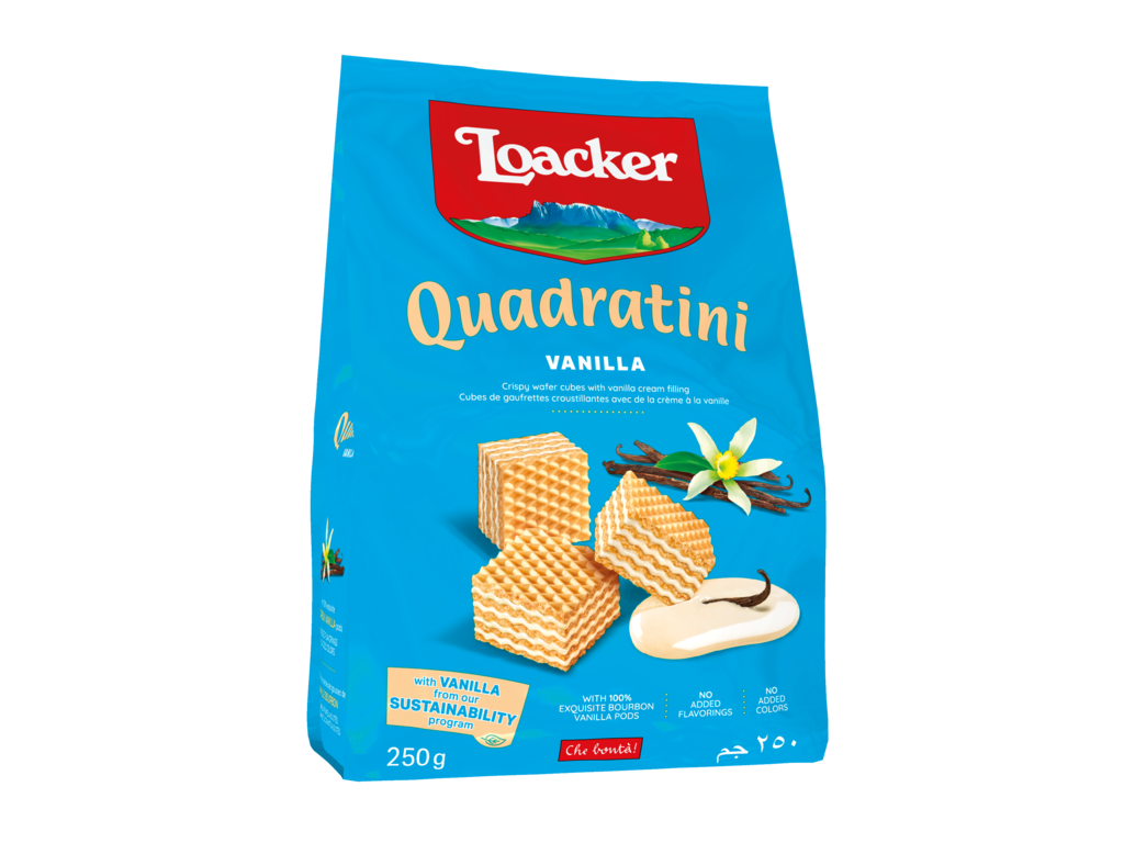 Loacker Quadratini Vanilla 250g