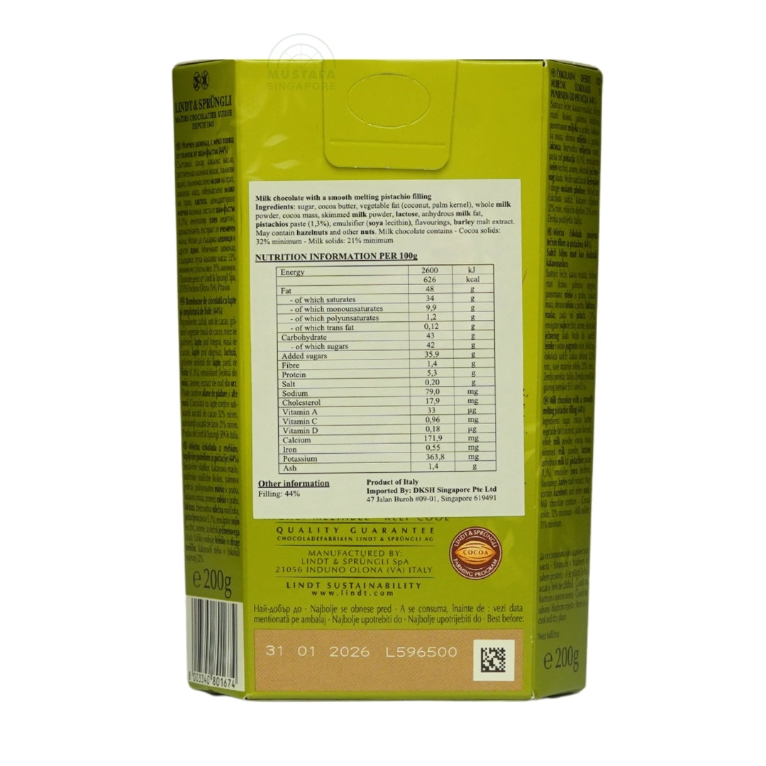 Lindor Chocolate Truffles (Pistachio) 200g