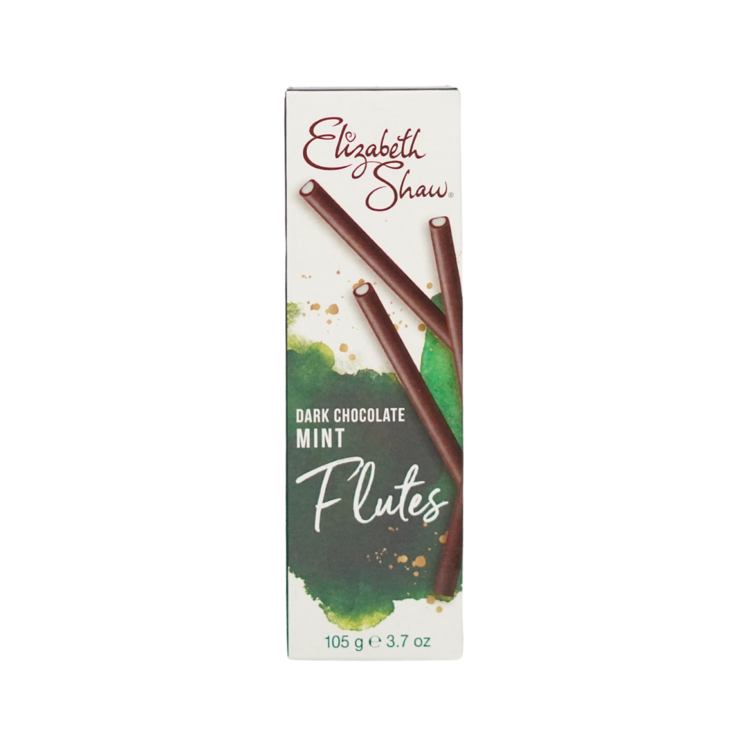 Elizabeth Shaw Dark Chocolate Mint Flutes 105g