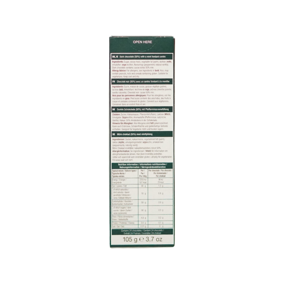 Elizabeth Shaw Dark Chocolate Mint Flutes 105g