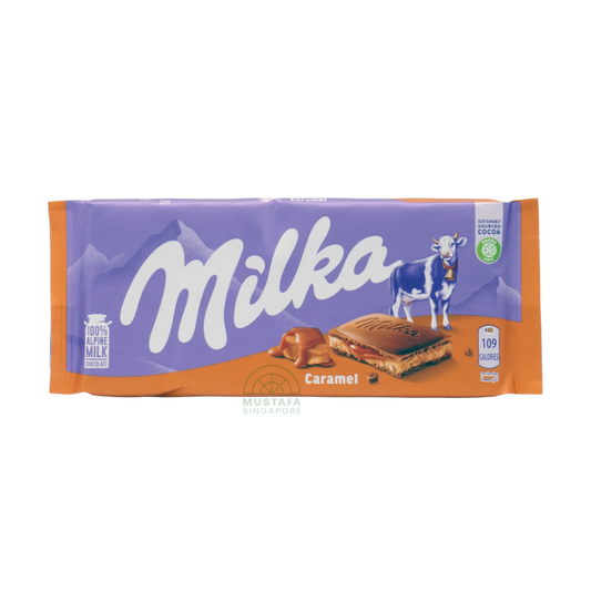 Milka Caramel Chocolate Bar 100g
