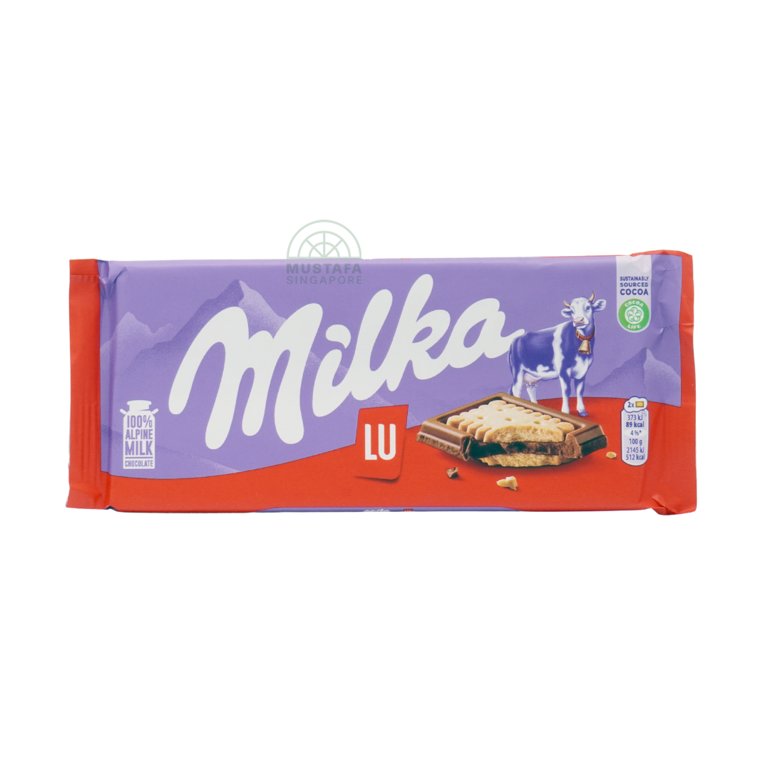 Milka LU Biscuit Chocolate Bar 87g