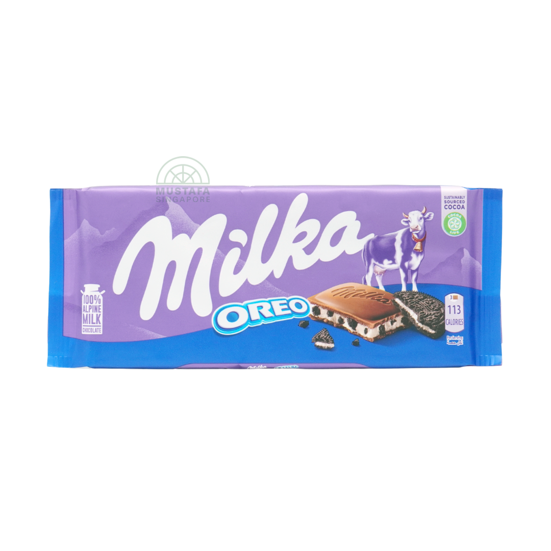 Milka Oreo Chocolate Bar 100g