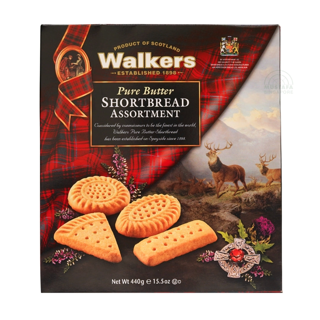Walker's Pure Butter Shortbread Assortment 440g