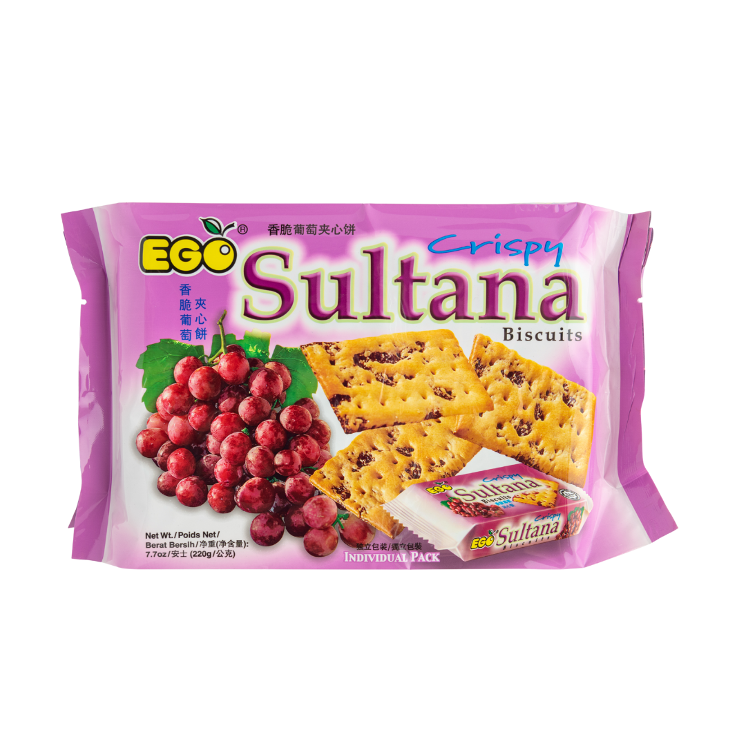Ego Crispy Sultana Biscuits 220g