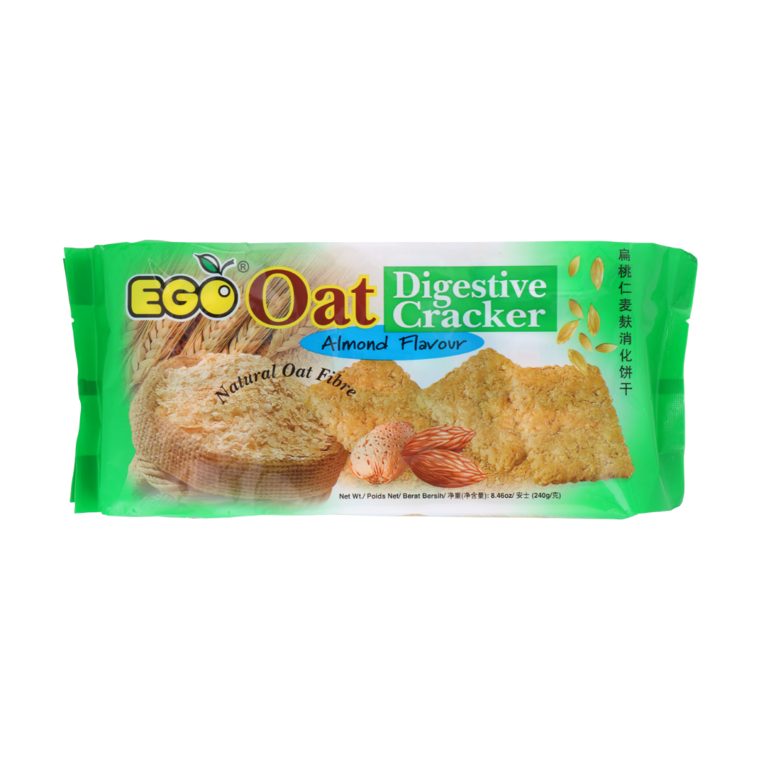 Ego Oat Digestive Cracker Almond 240g