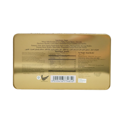 Queensberry Fruit Nut Milk Chocolate Tin 160g