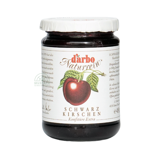D'arbo All Natural Black Cherry Jam 450g