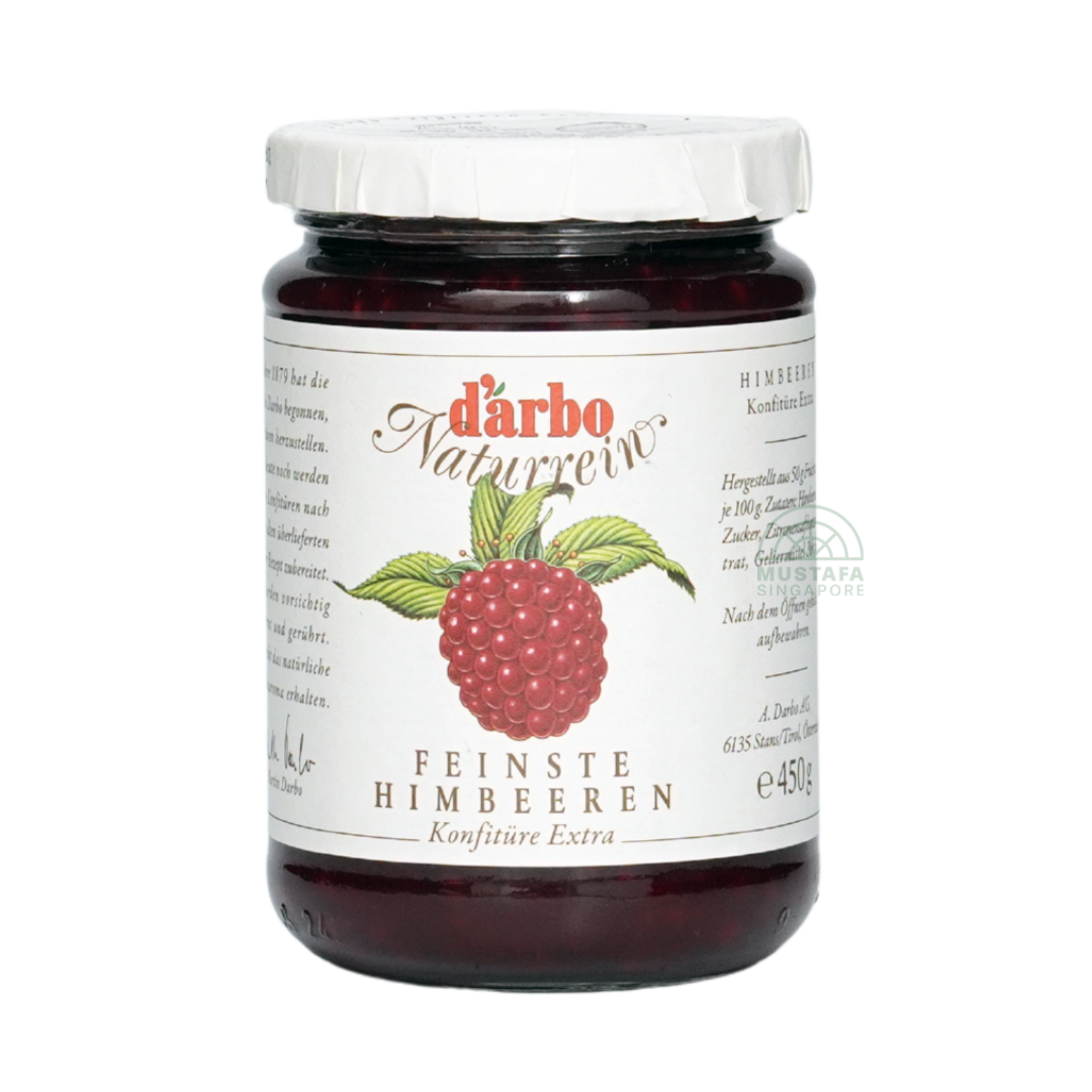 D'arbo All Natural Raspberrry Jam 450g