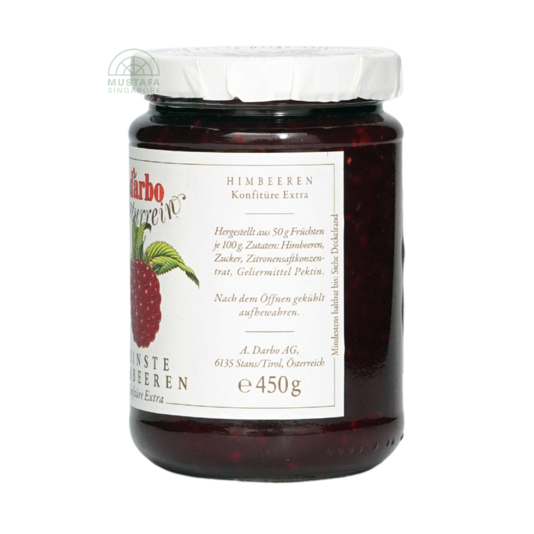 D'arbo All Natural Raspberrry Jam 450g