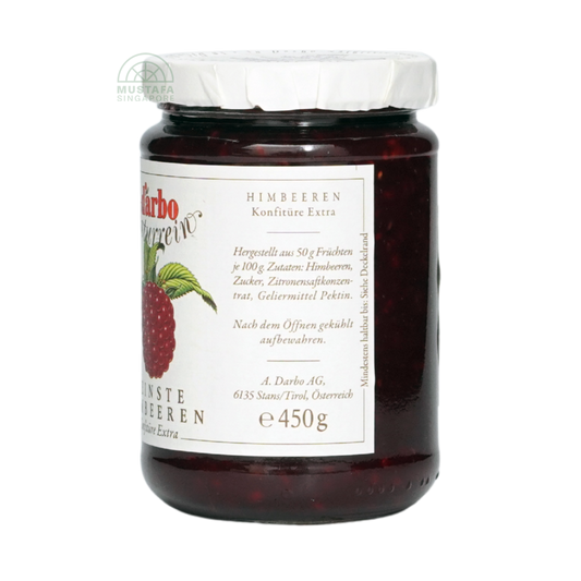 D'arbo All Natural Raspberrry Jam 450g